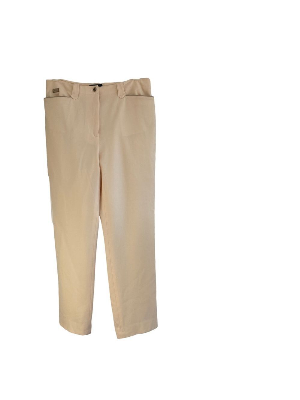 Vintage Y2K Ralph Lauren High-Waisted Wool Blend Trousers Size 12